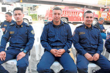 Víctor Toro, Andrés Felipe Ramírez, Cristian Camilo Marín. Víctor Toro, Andrés Felipe Ramírez, Cristian Camilo Marín.