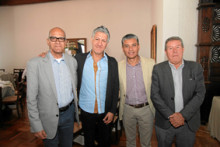 Jorge Taborda, Luis David Arias, José Fernando Berrío y Rubén Darío Sánchez. Jorge Taborda, Luis David Arias, José Fernando Berrío y Rubén Darío Sánchez.