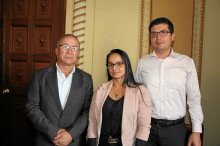 Julián González Gaviria, Kelly Vargas Giraldo y Carlos Arturo Castañeda García. Julián González Gaviria, Kelly Vargas Giraldo y Carlos Arturo Castañeda García.