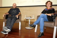 Rigoberto Gil y Adriana Villegas.