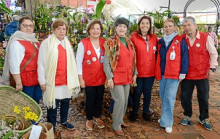 Gloria Inés Ocampo, Bertha Arango, Sonia Salgado, Gloria Castaño, Clemencia Salgado, Ana Patricia Echeverri y Leonardo Loaiza, de la delegación de Caldas.