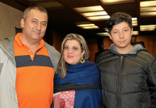 Carlos Mojocoa, Martha Arcila y Mario Alberto Mojocoa.