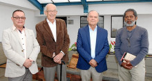 Ángel María Ocampo Cardona, José Jaramillo Mejía, Albeiro Valencia Llano, y Darío Valencia. Ángel María Ocampo Cardona, José Jaramillo Mejía, Albeiro Valencia Llano, y Darío Valencia.