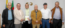 Javier López Quintero, Ángel María Ocampo, Julián Chica Cardona, Fabio Vélez Correa, Germán Ocampo y Octavio López Hoyos. Javier López Quintero, Ángel María Ocampo, Julián Chica Cardona, Fabio Vélez Correa, Germán Ocampo y Octavio López Hoyos.