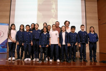 Fotos| Luis Trejos | LA PATRIA Estudiantes de grado 5 del Colegio del Perpetuo Socorro. Fotos| Luis Trejos | LA PATRIA Estudiantes de grado 5 del Colegio del Perpetuo Socorro.