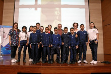 Fotos| Luis Trejos | LA PATRIA Estudiantes de grado 5 del Colegio del Perpetuo Socorro. Fotos| Luis Trejos | LA PATRIA Estudiantes de grado 5 del Colegio del Perpetuo Socorro.