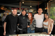 Mateo Giraldo, Rafael Gutiérrez, Valentina Giraldo, Michael Krastz y María Alejandra Sánchez. Mateo Giraldo, Rafael Gutiérrez, Valentina Giraldo, Michael Krastz y María Alejandra Sánchez.