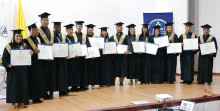 En el Teatro Cuesta de Riosucio se llevó a acabo la graduación del pregado de Administración Publica Territorial.