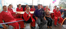 Estudiantes de Asoprecales (Asociación para el desarrollo de programas artisticos ludícos especiales) fueron los invitados de honor de la Shiraka para el Lanzamiento de la hamburguesa “La Ganadora”, con la cuál participaran en el Burguer Master 2023. El evento se desarrolla en la ciudad desde el 15 hasta el 22 de mayo. Estudiantes de Asoprecales (Asociación para el desarrollo de programas artisticos ludícos especiales) fueron los invitados de honor de la Shiraka para el Lanzamiento de la hamburguesa “La Ganadora”, con la cuál participaran en el Burguer Master 2023. El evento se desarrolla en la ciudad desde el 15 hasta el 22 de mayo.