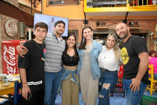 Fotos | Argemiro Idárraga | LA PATRIADespedida de Mariana Arango Jaramillo, quien viajó al exterior. Juan Estebán Reyes, David Valencia, Catalina Valencia, Mariana Arango, María José Ramírez y Carlos Iván Mejía. Fotos | Argemiro Idárraga | LA PATRIADespedida de Mariana Arango Jaramillo, quien viajó al exterior. Juan Estebán Reyes, David Valencia, Catalina Valencia, Mariana Arango, María José Ramírez y Carlos Iván Mejía.