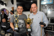 James Montes y Mauricio Avendaño, ganadores del primer lugar. James Montes y Mauricio Avendaño, ganadores del primer lugar.