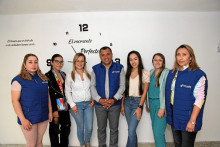 Assbasalud: Francia Elena Mejia, Vanessa Giraldo, Lorena López, Leoandro Augusto Gutiérrez (gerente de Assbasalud), Valentina Gómez, Mariana Granada Giraldo y Sonia Cristina Castellanos. Assbasalud: Francia Elena Mejia, Vanessa Giraldo, Lorena López, Leoandro Augusto Gutiérrez (gerente de Assbasalud), Valentina Gómez, Mariana Granada Giraldo y Sonia Cristina Castellanos.