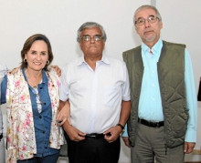 Patricia del Pilar Ruíz Vera, Enrique Arbeláez Mutis y Jorge James Sánchez González. Patricia del Pilar Ruíz Vera, Enrique Arbeláez Mutis y Jorge James Sánchez González.