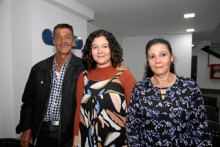Medardo Gómez, Alejandra Gómez y Liliana Carvajal. Medardo Gómez, Alejandra Gómez y Liliana Carvajal.