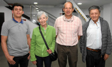Daniel Montoya, Elvira Escobar Gutiérrez, Jaime Alberto Galeano y Oscar Ramírez Betancur. Daniel Montoya, Elvira Escobar Gutiérrez, Jaime Alberto Galeano y Oscar Ramírez Betancur.