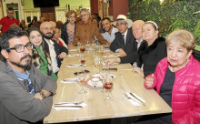 Juan Carlos Homez, Manuela Aristizábal Yepes, Esteban Grisales Arias, Blanca Libia, Marta Lucía, María Doralba Arias Orozco, Juan Diego Muñoz Arias, Luis Fernando Arias Orozco, Ramón Aristizábal, Gladis Yepes y Marina Arias de Ramírez.