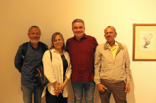 Jorge Eliécer Rodríguez, Ayda Nidia Ocampo, Juan David Salazar Guarín y Héctor Castillo Robayo. Jorge Eliécer Rodríguez, Ayda Nidia Ocampo, Juan David Salazar Guarín y Héctor Castillo Robayo.