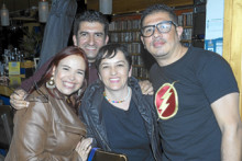 Issis Sabogal Suárez, Luis Felipe Rodríguez G., Laura Victoria Álvarez y Juan Carlos Hincapié. Issis Sabogal Suárez, Luis Felipe Rodríguez G., Laura Victoria Álvarez y Juan Carlos Hincapié.