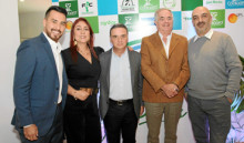 Santiago Chu, Mónica Vélez, Octavio Isaza, Diego Trujillo y Álvaro Castaño.