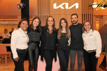 Claudia Yepes, Elizabeth Palomar, Carmiña Saravia, Luciana Martínez, David Hoyos y Liliana Montes.