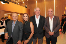 Mario Santacoloma Osorio, María Teresa Sánchez Prieto, Diego Trujillo Estrada y Enrique Jaramillo Villegas.