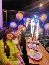 Tatiana Castañeda Ríos, Sandra España y Alexis Sánchez festejaron sus cumpleaños.