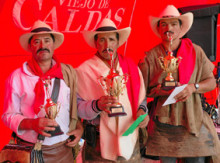 John Jairo Arias, Hipólito Iván Ospina y Héctor Alexander Valencia.
