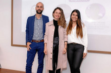 Equipo legal y jurídico Efigas: Sebastián Gómez Pelaez, Natalia Aguirre y Alejandra Hurtado.