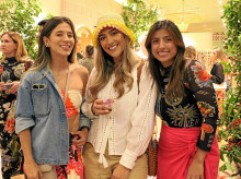 Juanita Arias, Isabela López y Mariantonia Ramírez