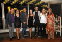 Luis Fernando González, Andrea Patiño, José Alexánder Rivadeneira, Daniela Mora, Johan Andrés Ramírez, Elizabeth Toro y Ángela María Arias. Luis Fernando González, Andrea Patiño, José Alexánder Rivadeneira, Daniela Mora, Johan Andrés Ramírez, Elizabeth Toro y Ángela María Arias.