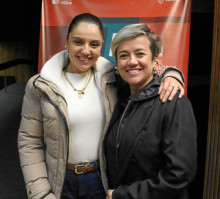 Natalia Gómez y Sorany Marín. Natalia Gómez y Sorany Marín.