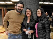 Carlos Urrego, Natalia Llano y Elena Llano. Carlos Urrego, Natalia Llano y Elena Llano.