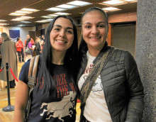 Carolina González y Jenny Suaza. Carolina González y Jenny Suaza.