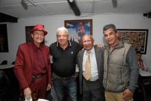 Gabriel Ortiz, William Ramírez, Jairo Castro Eusse y Miguel Santiago. Gabriel Ortiz, William Ramírez, Jairo Castro Eusse y Miguel Santiago.