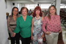 Diana María León, Cecilia Giraldo, Amparo Granados y Consuelo Marín. Diana María León, Cecilia Giraldo, Amparo Granados y Consuelo Marín.