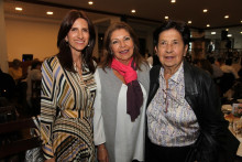 Eugenia Ángel, Alba Lucía Duque y Ofelia Trujillo de Pardo. Eugenia Ángel, Alba Lucía Duque y Ofelia Trujillo de Pardo.