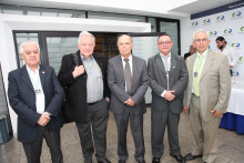 Fabio Vélez Correa, Rodrigo Llano Isaza, Albeiro Valencia Llano, Ángel María Ocampo Cardona y José Germán Hoyos Salazar. Fabio Vélez Correa, Rodrigo Llano Isaza, Albeiro Valencia Llano, Ángel María Ocampo Cardona y José Germán Hoyos Salazar.