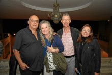 José Alberto Arias, Patricia Correa, Fabián García y Luz Marina Ospina.