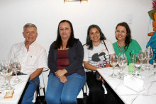 Fabio Olmos, Ana Carolina Gómez, Ángela Hernández Suárez y Mónica Hincapié Naranjo.