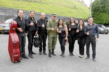 Fernán Amaya, Carlos Miguel Flechas, Jimmy Moreno, teniente coronel Juan Gabriel Rojas González, Lorena Paola Reyes, Catalina Castañeda, Laura Sandoval y Marco Cabeza.