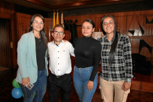 Carolina Vargas, Jhon Jairo Montoya Gómez, Tatiana Monsalve y Jénnifer Ramírez. Carolina Vargas, Jhon Jairo Montoya Gómez, Tatiana Monsalve y Jénnifer Ramírez.