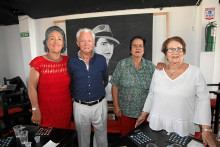 María Elena Ceballos, Yilen Aguirre, Alba Cardona y Mariela Hernández. María Elena Ceballos, Yilen Aguirre, Alba Cardona y Mariela Hernández.