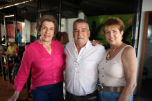 Luz Estella Castaño, Miguel Ángel Llano y Consuelo Quintero. Luz Estella Castaño, Miguel Ángel Llano y Consuelo Quintero.