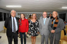 Antonio Franklin Muñoz, Magnolia Muñoz, María Lourdes Muñoz, Germán Conde Betancur y Óscar Gaviria Valencia. Antonio Franklin Muñoz, Magnolia Muñoz, María Lourdes Muñoz, Germán Conde Betancur y Óscar Gaviria Valencia.