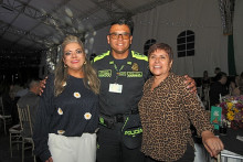 Dora Inés Grisales, Camilo Guerrero y Graciela Torres.