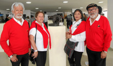 Juan Torres, María Transito, Lilia Bejarano y Hernán Arciniegas.