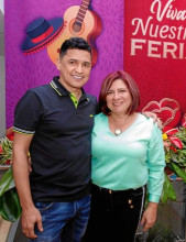 Jorge Celedón y Yolanda Gualdrón. Jorge Celedón y Yolanda Gualdrón.
