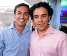 Juan Sebastián Hernández y Benjamín Mazeneth Daza. Juan Sebastián Hernández y Benjamín Mazeneth Daza.