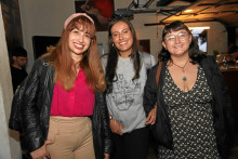 Angélica María Delgado, Manuela Zapata y Melannie Espitia. Angélica María Delgado, Manuela Zapata y Melannie Espitia.