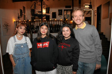 María Victoria Gutiérrez, Gina Senger, Isabella Ordóñez y Franco Liza Ferrero.